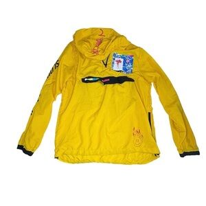 Brooklyn Cloth Mauve Windbreaker Hoodie - small jk5